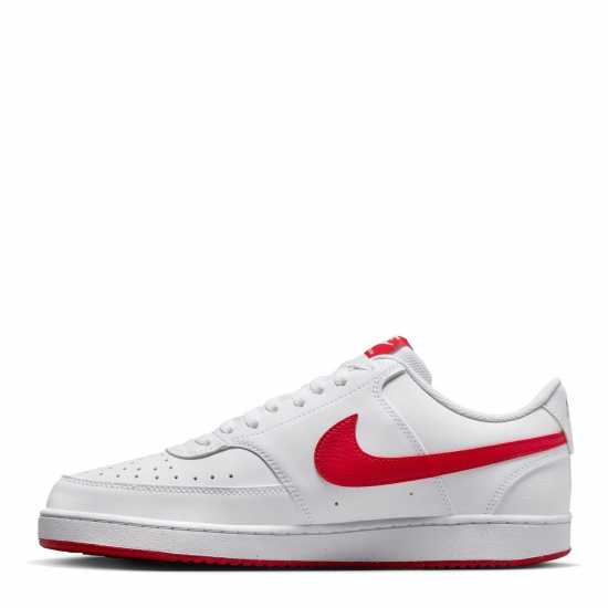 Nike Ниски Мъжки Маратонки Court Vision Low Trainers Mens White/Red Мъжки маратонки