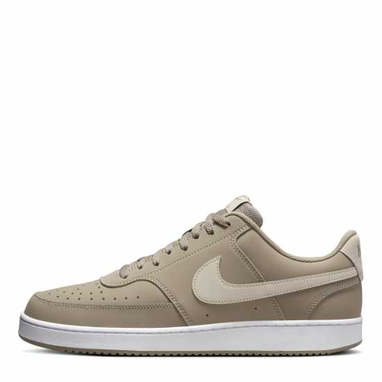 Nike Ниски Мъжки Маратонки Court Vision Low Trainers Mens Хаки/Пясъчен бряг 