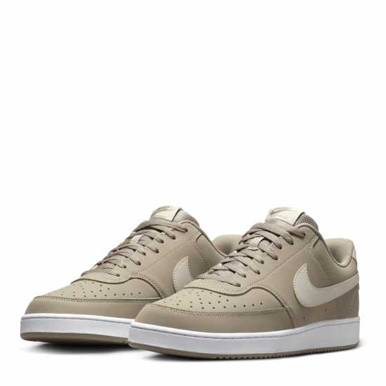 Nike Ниски Мъжки Маратонки Court Vision Low Trainers Mens Хаки/Пясъчен бряг 