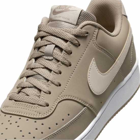 Nike Ниски Мъжки Маратонки Court Vision Low Trainers Mens Хаки/Пясъчен бряг 