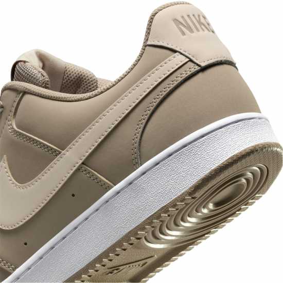 Nike Ниски Мъжки Маратонки Court Vision Low Trainers Mens Хаки/Пясъчен бряг 