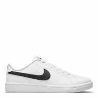 Nike Court Royale 2 Next Nature Shoes Mens White/Black Мъжки високи кецове