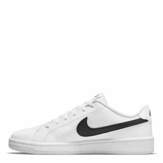 Nike Court Royale 2 Next Nature Shoes Mens White/Black Мъжки високи кецове