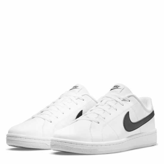 Nike Court Royale 2 Next Nature Shoes Mens White/Black Мъжки високи кецове