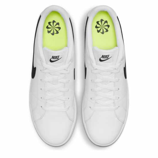 Nike Court Royale 2 Next Nature Shoes Mens White/Black Мъжки високи кецове