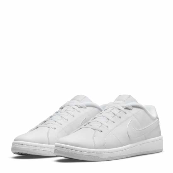 Nike Court Royale 2 Next Nature Shoes Mens Triple White Мъжки маратонки