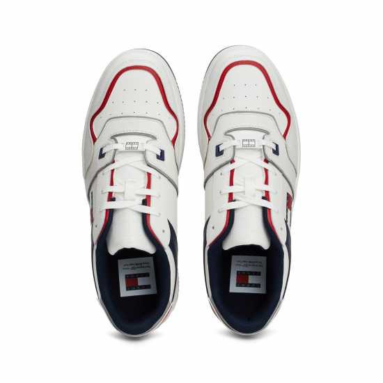 Tommy Jeans Retro Leather Basket Trainers  