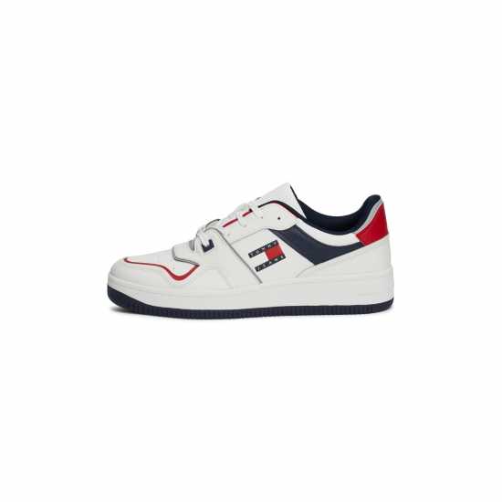 Tommy Jeans Retro Leather Basket Trainers  