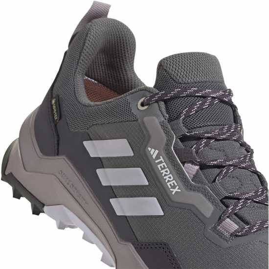 Adidas Мъжки Туристически Обувки Terrex Ax4 Gore Tex Womens Walking Shoes Сиво пет 