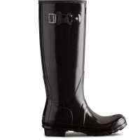 Hunter Original Glossy Tall Wellies Черно глянце 