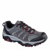 Skechers Low Profile Trail Lace Up Hiking Boots Mens