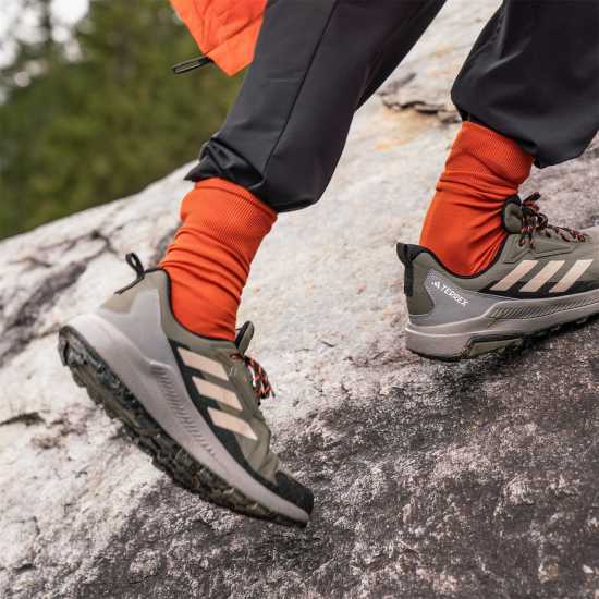 Adidas Terrex Anylander Rain.rdy Hiking Shoes Олива Страта 