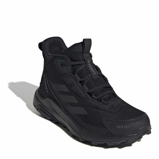 Adidas Terrex Anylander Mid Rain.rdy Hiking Shoes Womens Black 