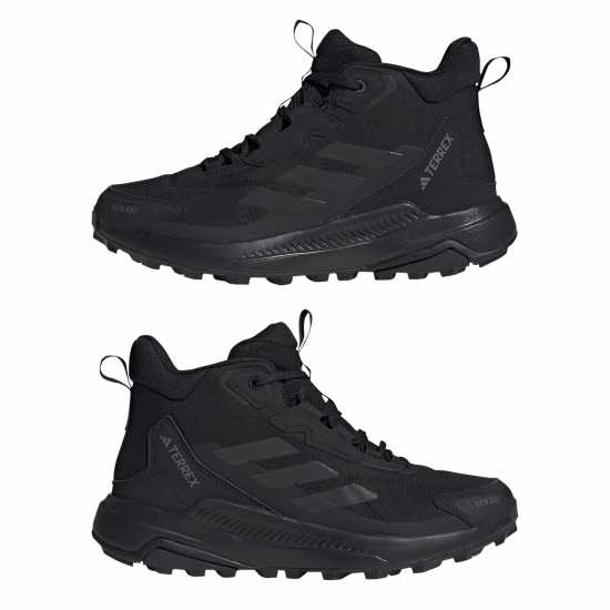 Adidas Terrex Anylander Mid Rain.rdy Hiking Shoes Womens Black 