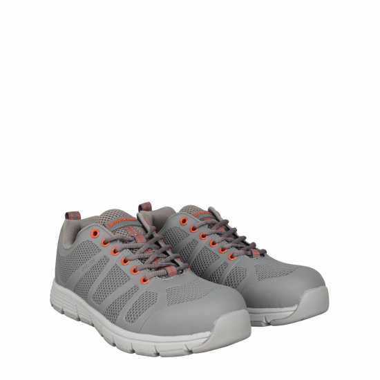 Dunlop Мъжки Работни Обувки Reno Memory Foam Mens Safety Shoes Сиво Работни обувки