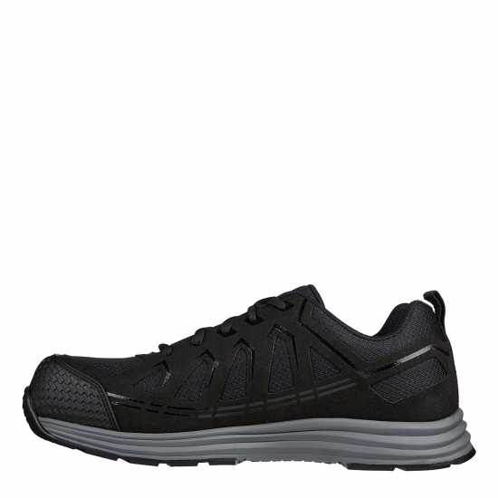 Skechers Lace Up Athletic W Composite Toe Steel Cap Boots Mens Черно 