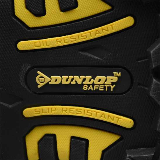 Dunlop Защитни Ботуши Safety On Site Steel Toe Cap Safety Boots Черно Работни обувки