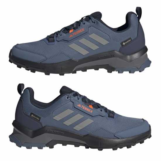 Adidas Terrex Ax4 Gore-Tex Hiking Shoes Чудесна стомана Мъжки туристически обувки