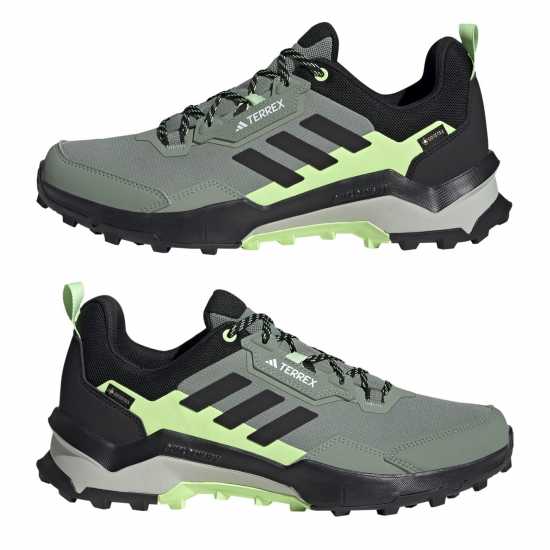 Adidas Terrex Ax4 Gore-Tex Hiking Shoes Сребърно зелено Мъжки туристически обувки