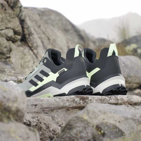 Adidas Terrex Ax4 Gore-Tex Hiking Shoes Сребърно зелено Мъжки туристически обувки