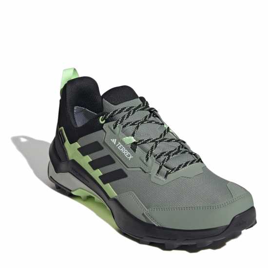 Adidas Terrex Ax4 Gore-Tex Hiking Shoes Сребърно зелено Мъжки туристически обувки