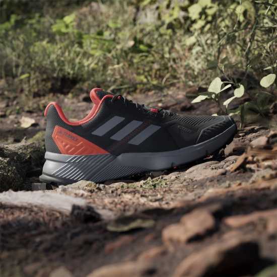 Adidas Маратонки За Бягане По Пътеки Terrex Soulstride Trail Running Shoes Основно черно/сиво Ботуши за сняг