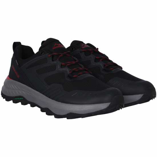 Непромокаеми Мъжки Обувки Karrimor Haraka Waterproof Mens Walking Shoes Червен/Черен/Червен Мъжки туристически обувки