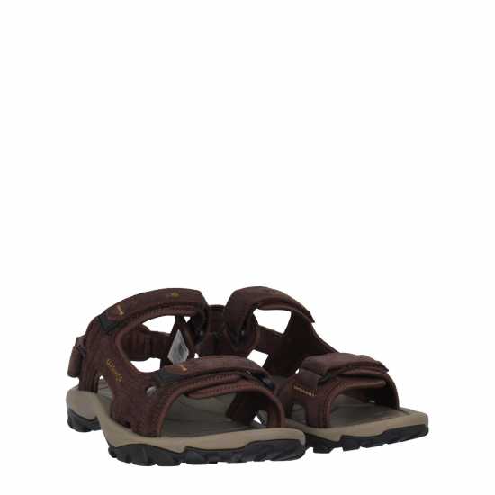 Мъжки Туристически Сандали Karrimor Antibes Leather Mens Walking Sandals Кафяво Мъжки туристически обувки