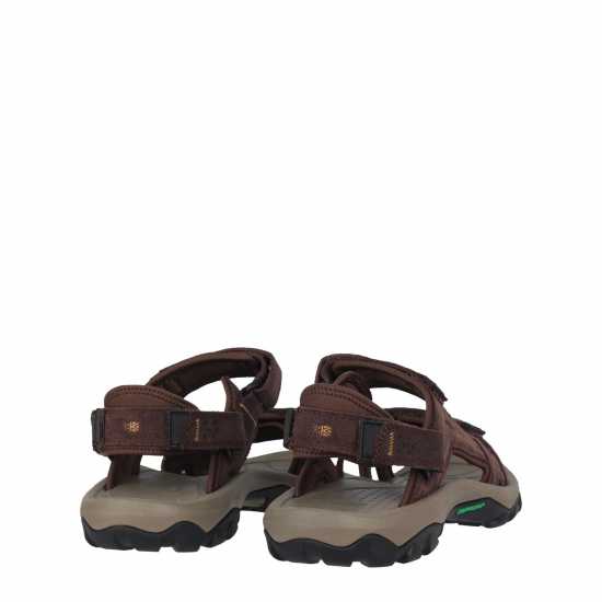 Мъжки Туристически Сандали Karrimor Antibes Leather Mens Walking Sandals Кафяво Мъжки туристически обувки