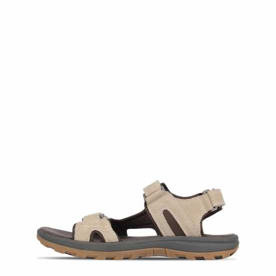 Мъжки Туристически Сандали Karrimor Antibes Leather Mens Walking Sandals Пясък Мъжки туристически обувки