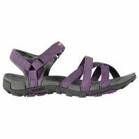 Karrimor Дамски Туристически Сандали Salina Leather Ladies Walking Sandals Purple Дамски туристически обувки