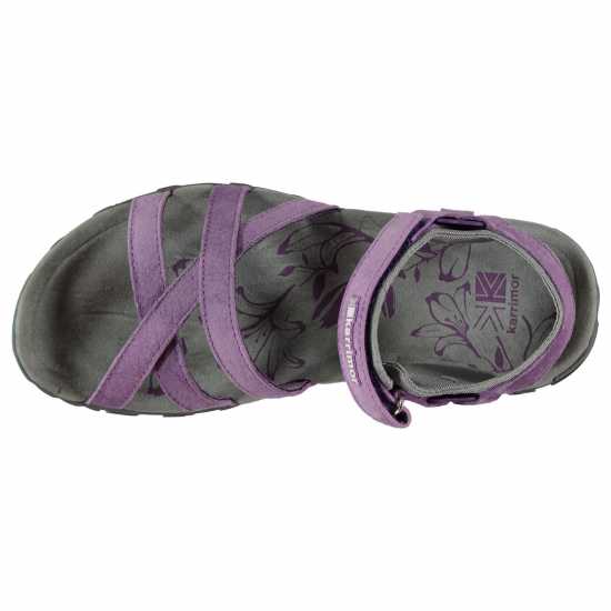 Karrimor Дамски Туристически Сандали Salina Leather Ladies Walking Sandals Purple Дамски туристически обувки