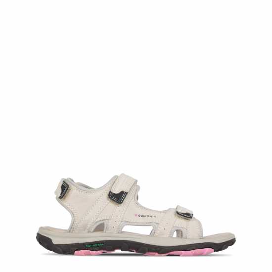 Karrimor Дамски Сандали Antibes Leather Sandals Ladies Беж/Розово 