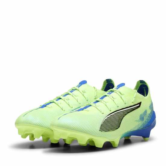 Puma Ultra 5 Ultimate Womens Firm Ground Football Boots Зелено/Бяло/Синьо 