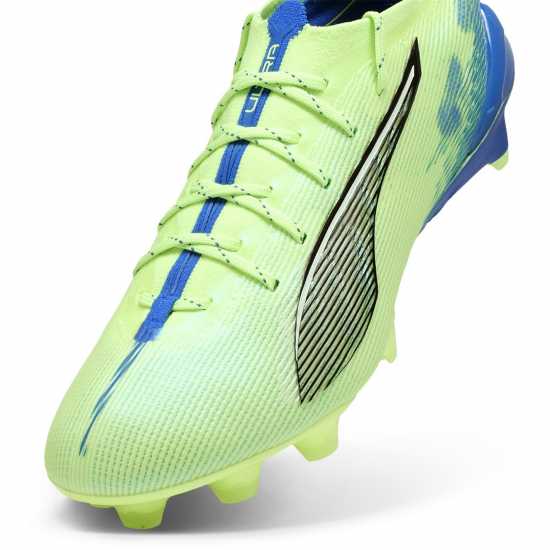 Puma Ultra 5 Ultimate Womens Firm Ground Football Boots Зелено/Бяло/Синьо 