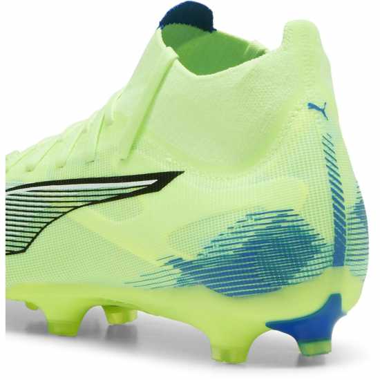 Puma Ultra 5 Match Womens Firm Ground Football Boots Зелено/Бяло/Синьо 