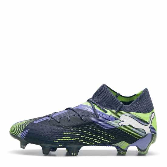 Puma Future 7 Ultimate Womens Firm Ground Football Boots Сиво/Бяло/Зелено Формула Пакет