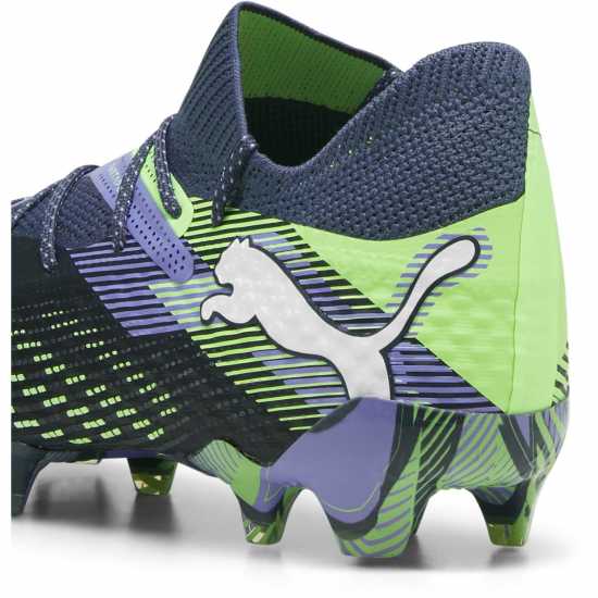 Puma Future 7 Ultimate Womens Firm Ground Football Boots Сиво/Бяло/Зелено Формула Пакет