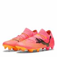 Puma Future 7 Ultimate Womens Firm Ground Football Boots Оранжево/Черно Формула Пакет