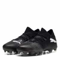 Puma Future 7 Match Womens Firm Ground Football Boots Черно/Бяло Формула Пакет