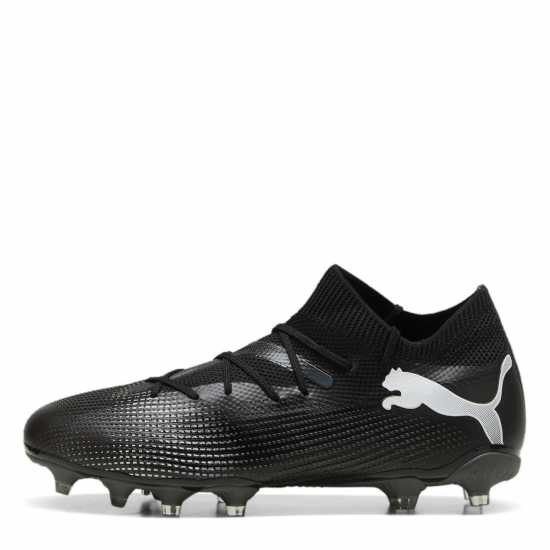 Puma Future 7 Match Womens Firm Ground Football Boots Черно/Бяло Формула Пакет