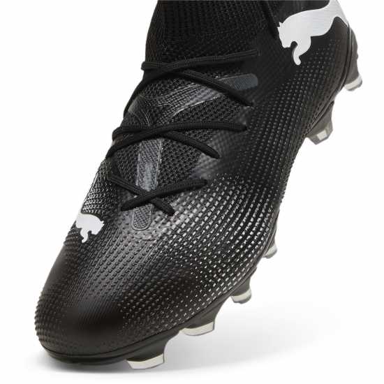 Puma Future 7 Match Womens Firm Ground Football Boots Черно/Бяло Формула Пакет