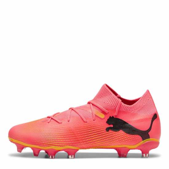 Puma Future 7 Match Womens Firm Ground Football Boots Оранжево/Черно Формула Пакет