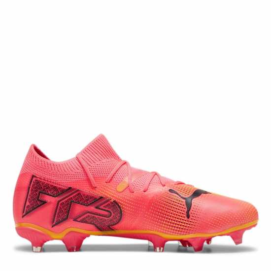 Puma Future 7 Match Womens Firm Ground Football Boots Оранжево/Черно Формула Пакет