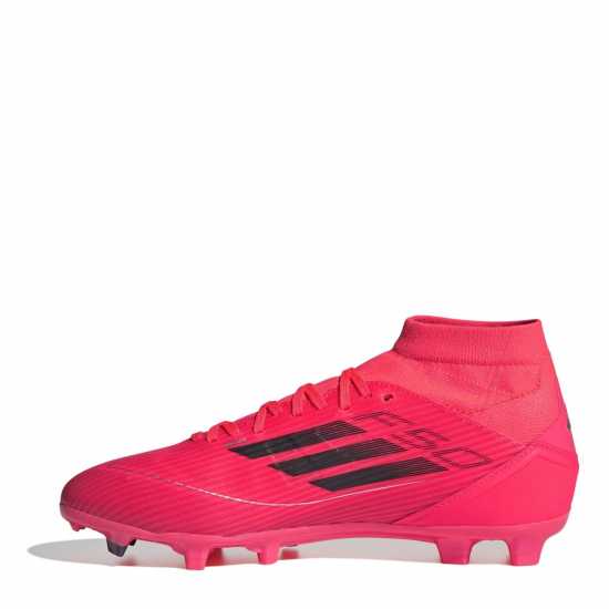 Adidas F50 League Mid-Cut Womens Firm Ground Football Boots Розово/Черно 