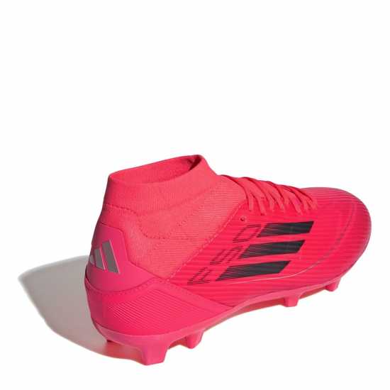 Adidas F50 League Mid-Cut Womens Firm Ground Football Boots Розово/Черно 