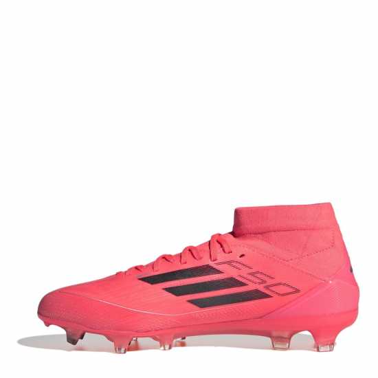 Adidas F50 Pro Mid-Cut Womens Firm Ground Football Boots Турбо/Черно/Платина 