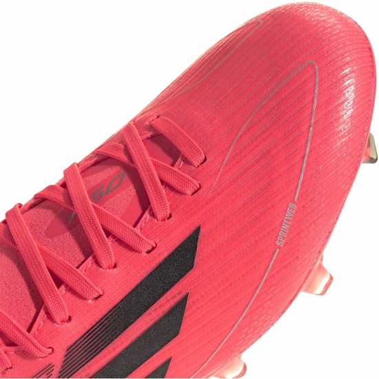 Adidas F50 Pro Mid-Cut Womens Firm Ground Football Boots Турбо/Черно/Платина 