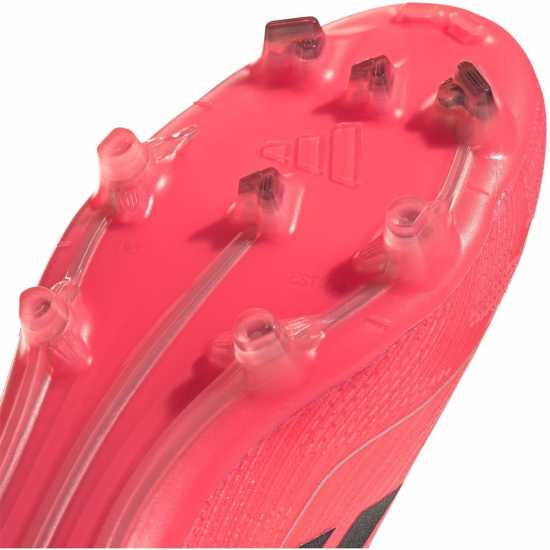 Adidas F50 Pro Mid-Cut Womens Firm Ground Football Boots Турбо/Черно/Платина 