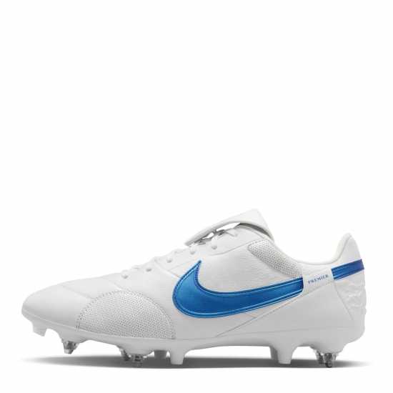 Nike Premier 3 Anti-Clog Soft Ground Football Boots Бяло/Синьо 